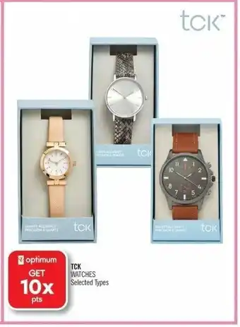 Shoppers Drug Mart TCK watches offer