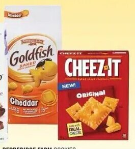 Shoppers Drug Mart Cheez-It or Pepperidge Farm goldfish baked snack crackers offer