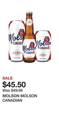 The Beer Store Molson canadian offer