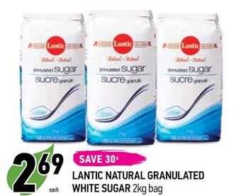 Coppa's Fresh Market Lantic natural granulated white sugar offer