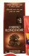 Shoppers Drug Mart Ferrero (79g -100g) chocolate bags offer