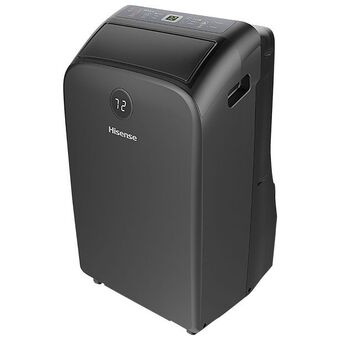 Best Buy Hisense dual-hose portable air conditioner with wi-fi - 12400 btu (sacc 10000 btu) - grey offer