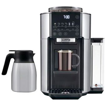 Best Buy De'longhi truebrew automatic coffee machine w/ thermal carafe - black/stainless offer