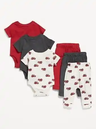 Old Navy Unisex bodysuits & pants stock-up 6-pack for baby offer