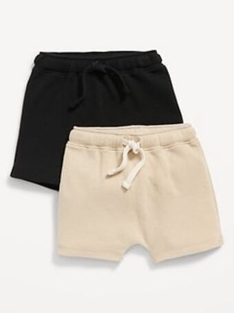 Old Navy 2-pack u-shaped thermal-knit pull-on shorts for baby offer