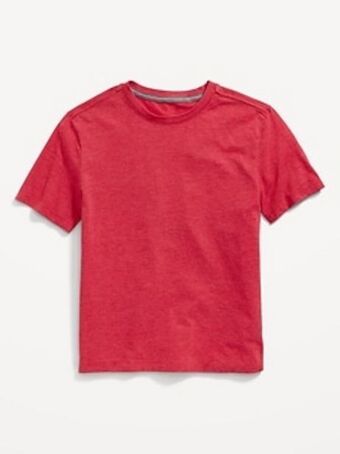 Old Navy Softest short-sleeve solid t-shirt for boys offer
