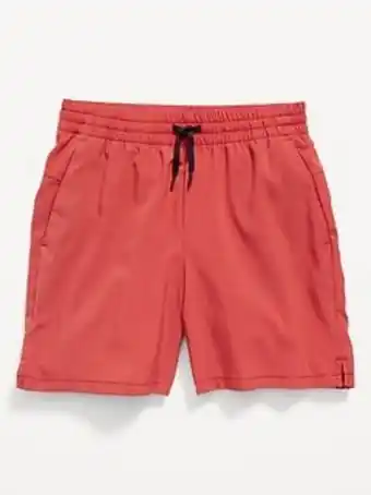 Old Navy Stretchtech performance jogger shorts for boys (above knee) offer