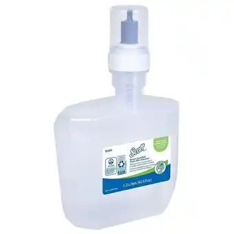 Staples Scott essential green certified foaming hand soap, unscented, clear offer
