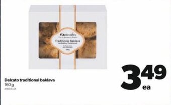 Real Canadian Superstore Delcato traditional baklava 160 g offer