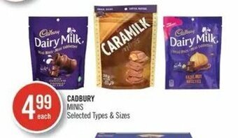 Shoppers Drug Mart Cadbury minis offer