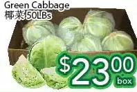 Ample Food Market Green cabbage offer