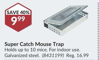 Princess Auto Super catch mouse trap offer