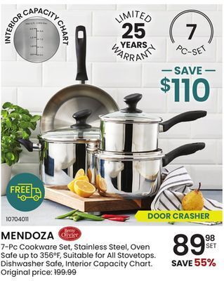 Stokes Mendoza 7-pc cookware set offer