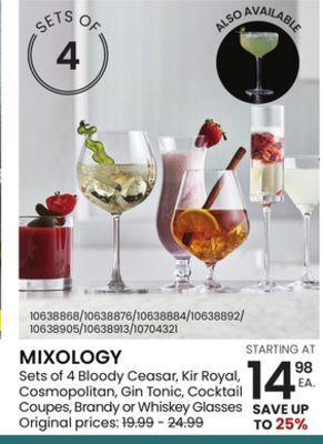 Stokes Mixology sets of 4 bloody ceasar offer