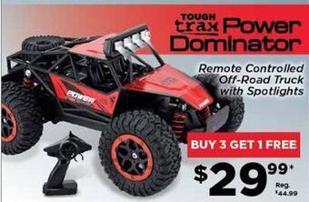 Showcase Tough trax power dominator offer