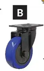 Princess Auto Castex 4 in. blue diamond tpu casters offer
