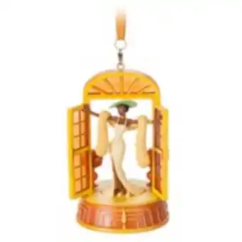 Disney Store Tiana singing living magic sketchbook ornament – the princess and the frog offer