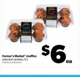 Real Canadian Superstore Farmer's Market muffins 6's offer