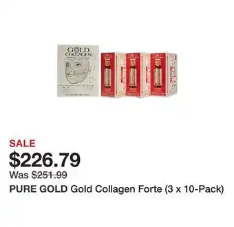 TSC Stores Gold collagen forte (3 x 10-pack) offer