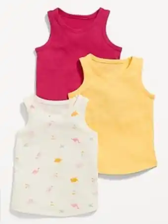Old Navy 3-pack tank top for toddler girls offer