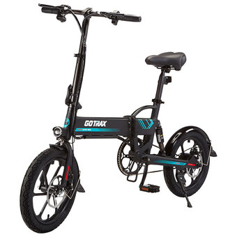 Best Buy Gotrax ebe1/e01 350w foldable electric city bike with up to 45km battery range - black offer