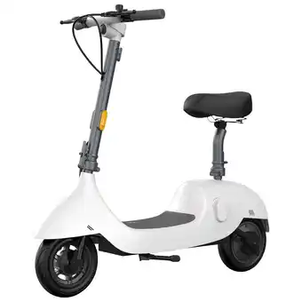 Best Buy Okai beetle ea10a seated adult electric scooter (350 w motor /40 km range/ 25 km/h top speed) - white - only at best buy offer