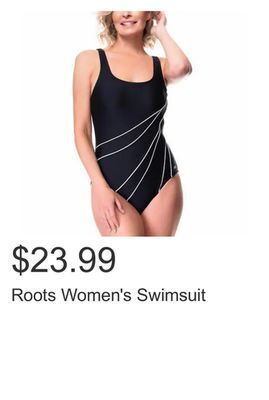 Costco Roots women's swimsuit offer