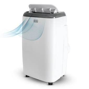 Best Buy Black+decker 5,000 btu sacc/cec (8,000 btu ashrae) portable air conditioner with remote control, white offer