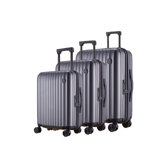 Best Buy Claxton zipper spinner hardshell 3 pc luggage set offer