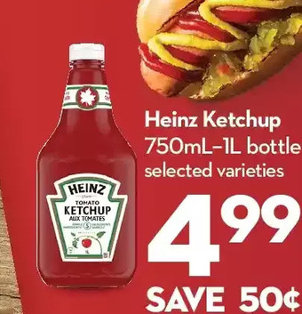 Longo's Heinz ketchup offer