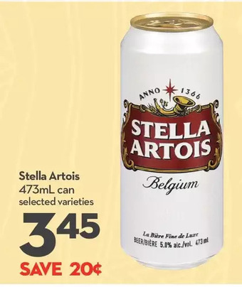 Longo's Stella artois offer