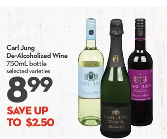 Longo's Carl jung de-alcoholized wine offer