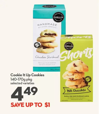 Longo's Cookie it up cookies offer
