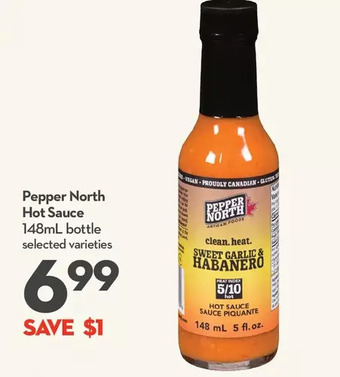 Longo's Pepper north hot sauce offer