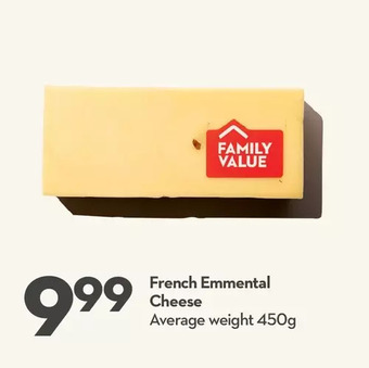 Longo's French emmental cheese offer