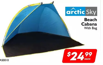 Factory Direct Arctic sky beach cabana offer