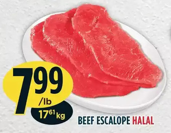 Marché Adonis Beef escalope offer