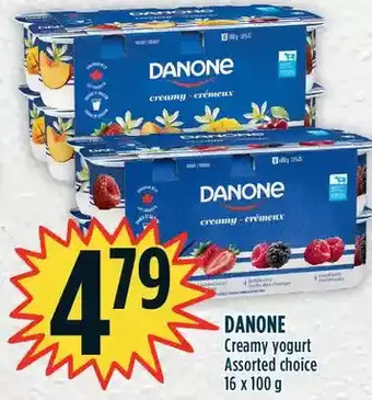 Marché Adonis Danone creamy yogurt offer