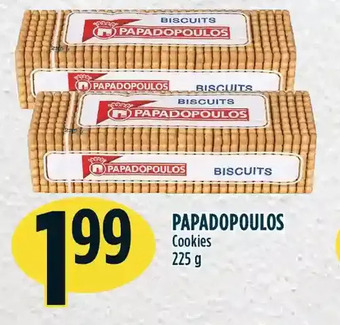 Marché Adonis Papadopoulos cookies offer