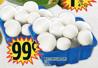 Marché Adonis White mushrooms offer