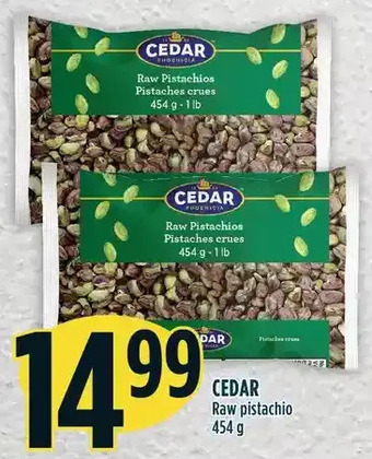 Marché Adonis Cedar raw pistachio offer