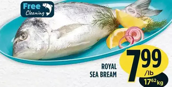 Marché Adonis Royal sea bream offer