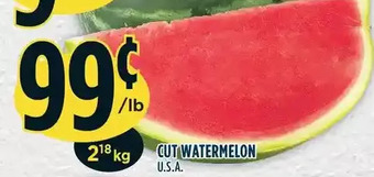Marché Adonis Cut watermelon offer