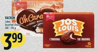 Marché Adonis Vachon cakes offer