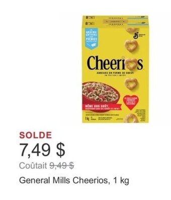 Costco General Mills Cheerios, 1 kg offer
