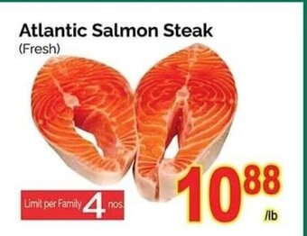 T&T Supermarket Atlantic Salmon Steak (Fresh) offer