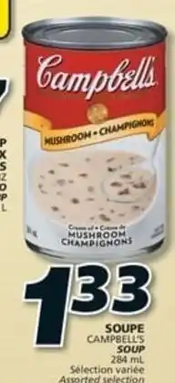 IGA Campbells soup 284ml offer