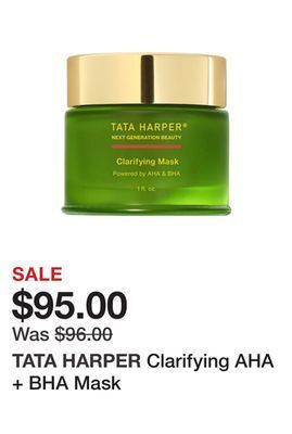 Sephora Clarifying aha + bha mask offer
