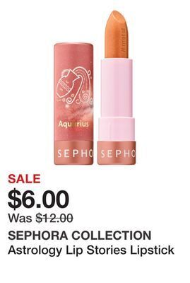 Sephora Astrology lip stories lipstick offer