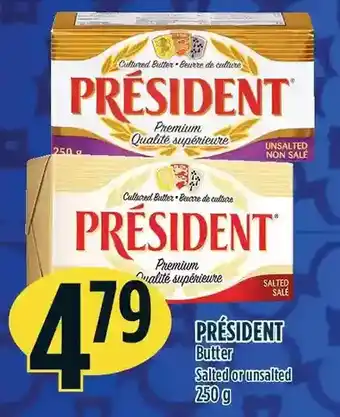 Marché Adonis Président butter salted or unsalted offer